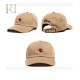 Wholesale cotton fashion plain 6panels mental buckle printed sports cap